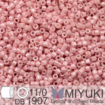 Korálek Korálky Miyuki Delica 11/0. Barva Op Rosewater Luster DB1907. Balení 5g.