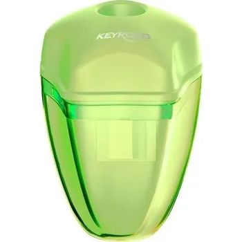 Ořezávátko Ořezávátko kontejner KEYROAD Star, plastové, zelené