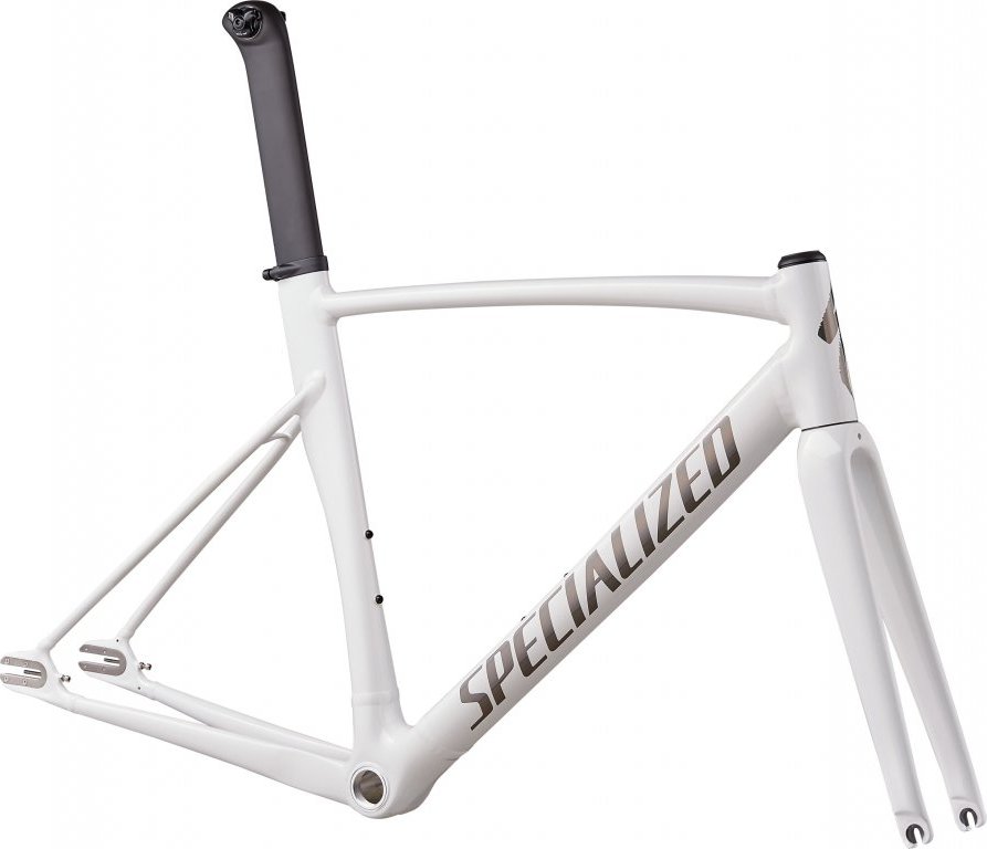 Specialized Allez Sprint TrackVEL Frameset - White/Rainbow Flake Velikost rámu: 52