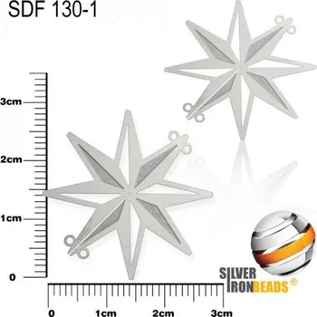 Materiál na výrobu šperku FILIGRÁN komponent .Ozn. SDF 130-1. Mat. CHIRURGICKÁ OCEL.
