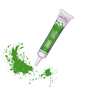 Potravinářské barvivo Saracino Gelová barva světle zelená LIGHT GREEN 20g