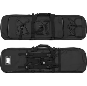 Sportovní střelba A.C.M. Přepravní pouzdro na dvě zbraně - 60 a 100cm - černé