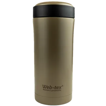 Kempingové nádobí Web-tex Nerezový hrnek coyote