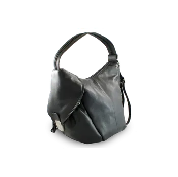 Městský batoh Dámský kožený batoh ARWEL 1038 Černý