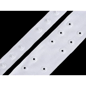 Zapínání na body šíře 42 mm dvojité