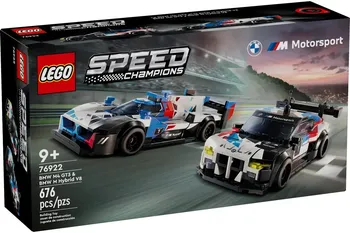 Stavebnice LEGO LEGO Speed Champions 76922 Závodní auta BMW M4 GT3 a BMW M Hybrid V8