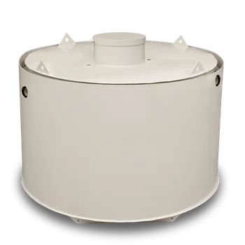 septik Dvouplášťový plastový septik kruhový 9 m3 (NJS-DV-9) - TOP nádrže