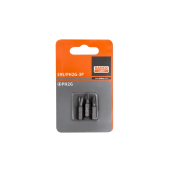 Bit Bit pro šrouby do sádrokar., 25mm, 59S/PH2G-3P (Phillips)