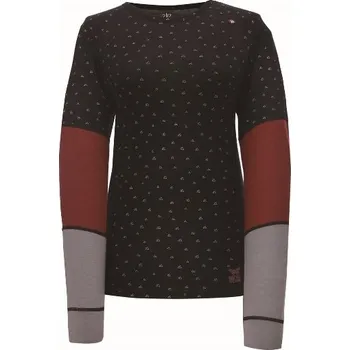 Dámské tričko 2117 of Sweden Ullanger dám.top dl.ruk 100% merino black 36