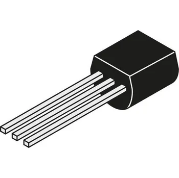 Tranzistor Bipolární NPN tranzistor 2N2222A (0.6A, 0.625W, TO-92-3)