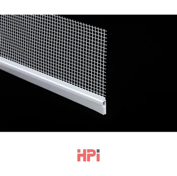 Stavební profil HPI Profil pro napojení oplechování HPI-UNI šedá, délka 2m