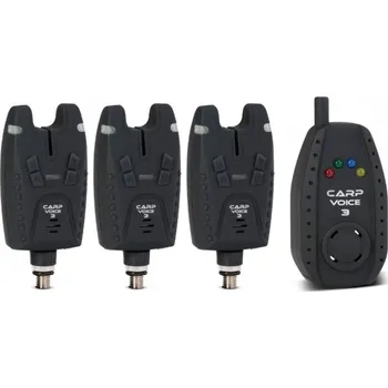Signalizace záběru Saenger hlásiče záběru Carp Voice 3 sada 3+1