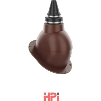 HPI Anténní prostup set pro šindel a rovné plech. krytiny - tmavě hnědá