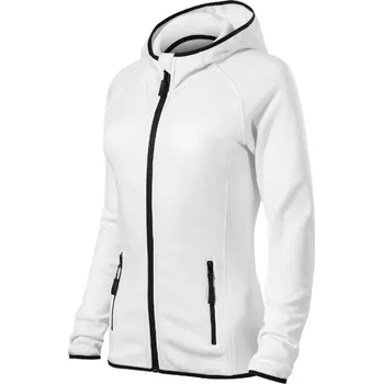 Chlapecká mikina MALFINI® Direct stretch fleece dámský bílá Velikost: XS