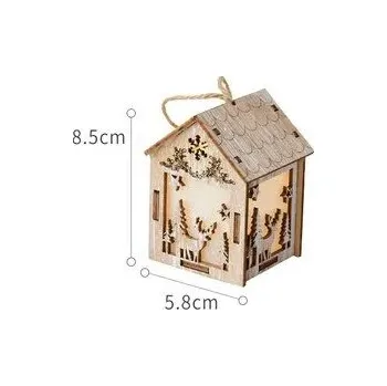 Svícen Dřevěný svícen | svícen na čajovou svíčku - Dva jeleni v trubce