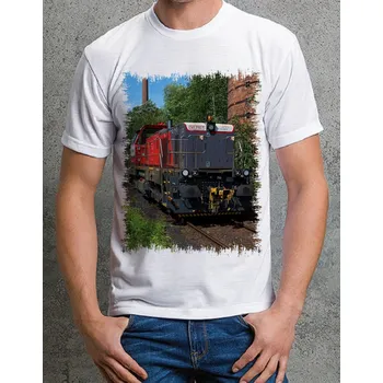 Pánské tričko tričko s lokomotivou 741 715 164