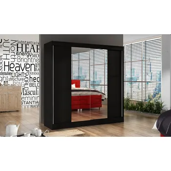 Ložnice Falco Skříň Baja II 200 černá