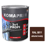 Komaprim 3v1 Profi - RAL 8011 středně hnědý 4 l