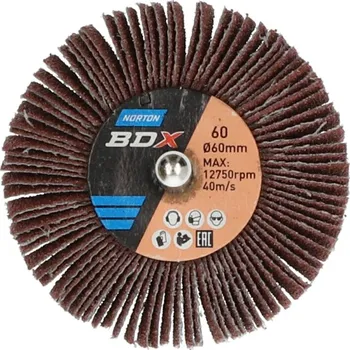 Brusný kotouč NORTON-CLIPPER Vřetenové lamelové kotouče 60x20mm x6mm SK(C) Zr 60 Norton BDX
