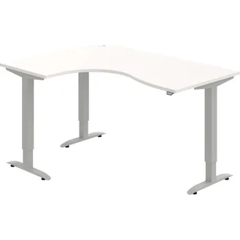 Kancelářský vozík HOBIS trigon elektr.stavitelný stůl stand.ovlad. - MST 2 2005 P, bílá + doprava zdarma