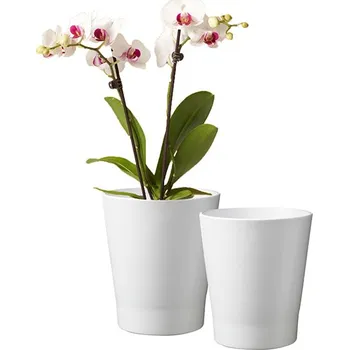 Obal na květináč obal Merina Action orchid pr15 bílý