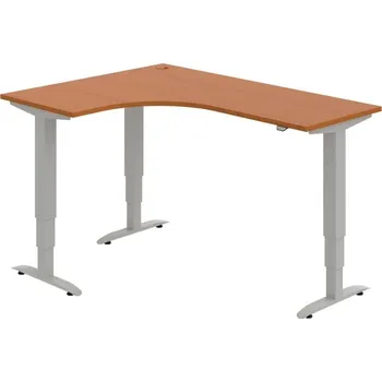 Kancelářský vozík HOBIS trigon elektr.stavitelný stůl stand.ovlad. - MST 3 60 P, třešeň + doprava zdarma