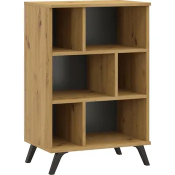 Obývací stěna Falco Knihovna - police Roky 9 Grafit