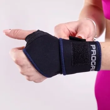 Bandáž - zápěstí černá/modrá uni