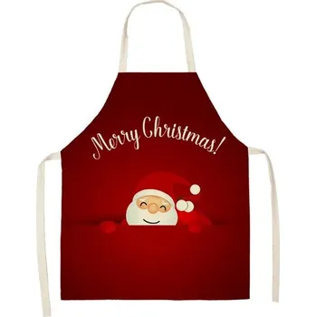 Kuchyňská zástěra Vánoční zástěra s kapsami | kuchyňská zástěra - 2WQ-46377-126,dětská velikost 47 x 38 cm