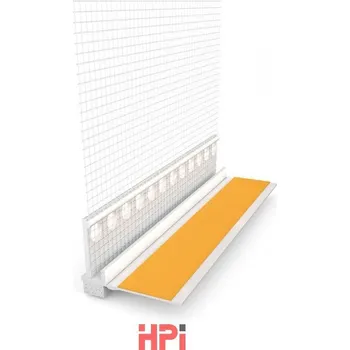 Stavební profil HPI Lišta s tkaninou 6mm zpevněný L profil, délka 2,4m