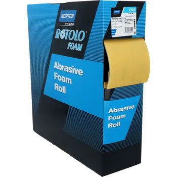 Brusný kotouč NORTON-CLIPPER Antiloading Standardní role Pěnový samosvorný 115mm x25m Zr 800 Norton GOLD RESERVE