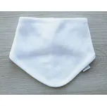 AMÁLKA Šátek na krk z bavlněné svetroviny, bílý