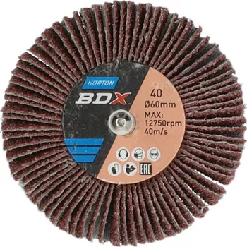 Brusný kotouč NORTON-CLIPPER Vřetenové lamelové kotouče 60x30mm x6mm SK(C) Zr 40 Norton BDX