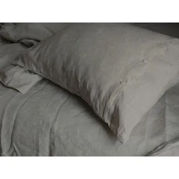 Povlak na dekorativní polštářek Lněný polštářek NATURAL - přírodní | E-len Velikost: 40 x 40 cm