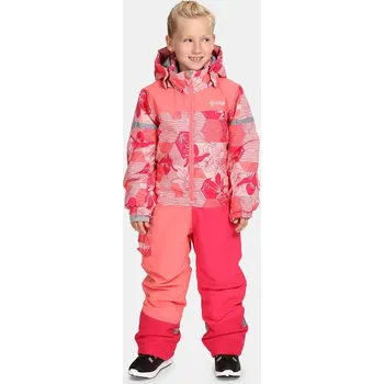 Dětská lyžařská kombinéza Kilpi PONTINO-J Růžová - vel. 110 r.24