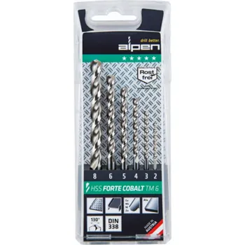 Příslušenství k vrtačce Alpen Kassette HSS Cobalt Forte TM 6