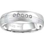 Silvego Snubní stříbrný prsten Presley pro ženy QRZLP012W 58 mm + 2 měsíce na vrácení zboží