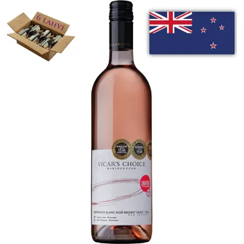 Víno Saint Clair Sauvignon Blanc Rose Bright Light Vicar's Choice 6 x 0,75l, bílé víno