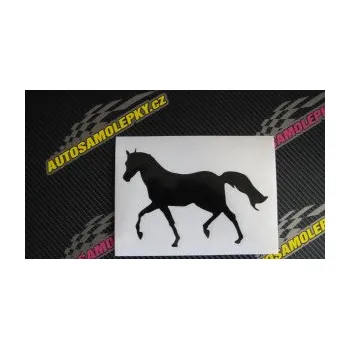 Samolepící dekorace SAMOLEPKA Kůň 003 levá (10 - červená) NA AUTO, NÁLEPKA, FÓLIE, POLEP, TUNING, VLASTNÍ TEXT, TISK, AUTOSAMOLEPKY.cz, POLEPY, OBRÁZEK, LOGO, SAMOLEPKY