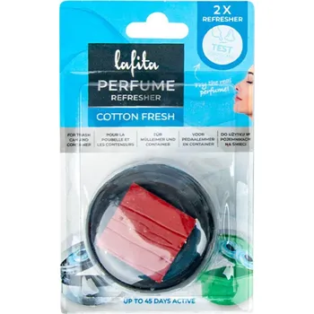 Zvlhčovač vzduchu Lafita Pohlcovač pachů , do odpadkových košů, Cotton Fresh, 2 ks