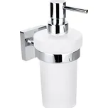 EBS Urban Square Dávkovač tekutého mýdla, chrom/matné sklo US99CR