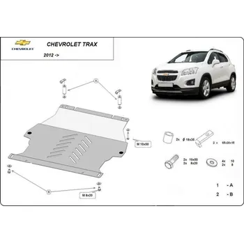Kryt motoru Kryt pod motor CHEVROLET TRAX - Plech - 8595698043245