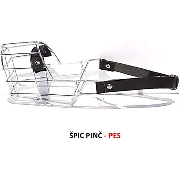 Náhubek pro psa Mr. Rozchov Náhubek kovový - Špic, Pinč - pes