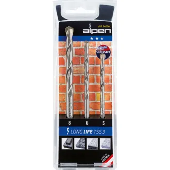 Příslušenství k nářadí Alpen TSS 3 LL 5-6-8