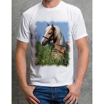 Chlapecké tričko tričko s koněm č. 15 XL