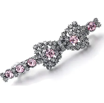 Souprava šperků B-TOP Spona do vlasů s krystaly Mašle