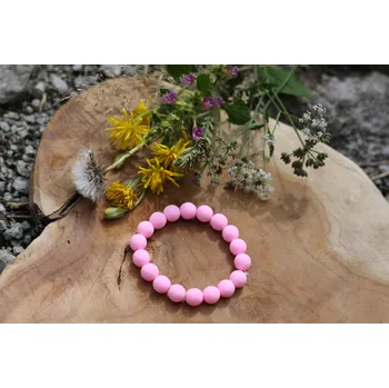 Náramek NEONIES PASTELOVÝ NÁRAMEK - BUBBLE GUM, 17 cm