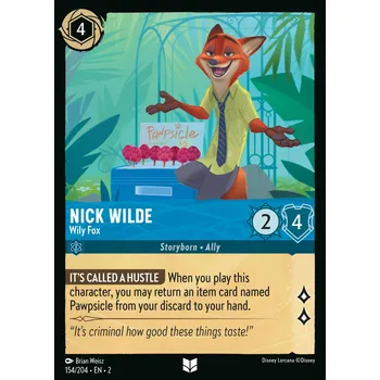 Karetní hra Nick Wilde 154/204 - Rise of the Floodborn Typ karty: Standard