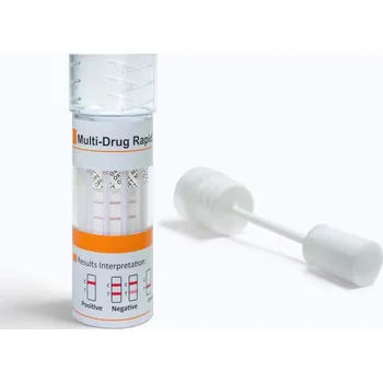 Diagnostický test ALLTEST 20x Multi drogový test na 6 drog (AMP, THC, MDMA, COC, OPI, MET) ze slin