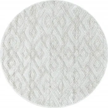 Ayyildiz Kusový koberec Pisa 4708 Cream kruh Rozměry koberců: 200x200 (průměr) kruh